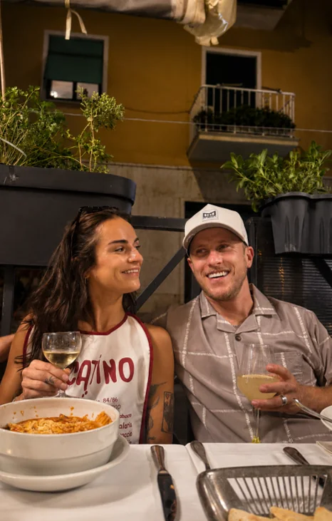 Dinner out with friends