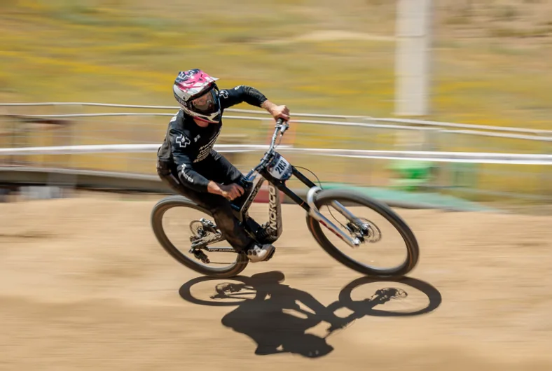 Racing at Big Bear, California